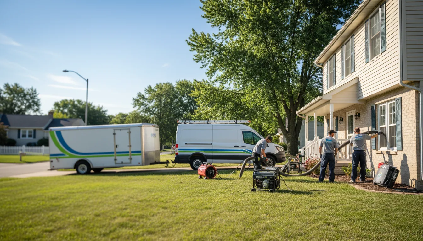 Flooded Basement Restoration And Cleanup With Repair in East Bernstadt, KY near me